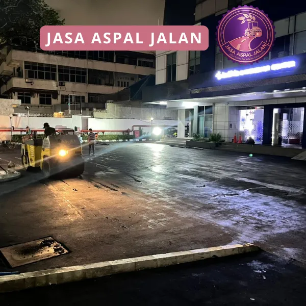 jasa aspal jalan bekasi menggunakan alat berat modern
