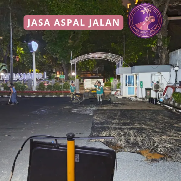 jasa aspal jalan bekasi sesuai standar bina marga