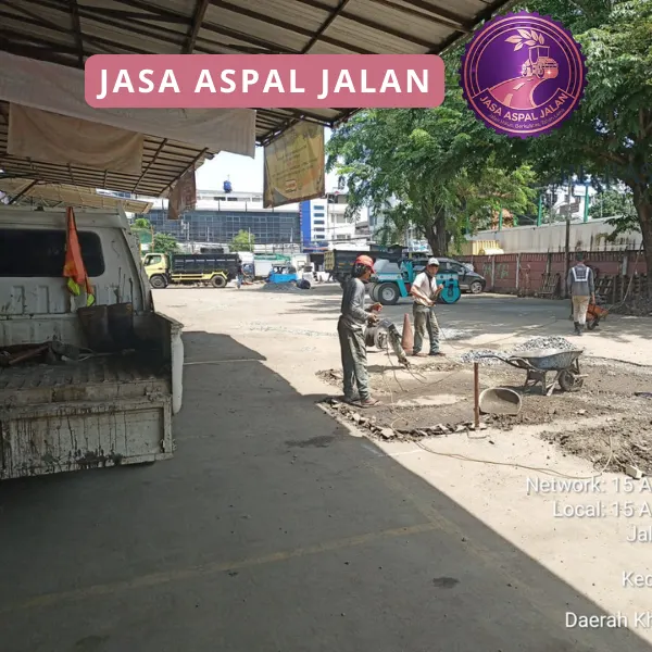 jasa aspal jalan rangkasbitung murah terpercaya