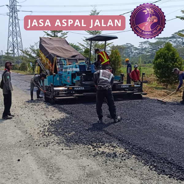 proses pengerjaan jasa aspal jalan Subang oleh tenaga ahli berpengalaman