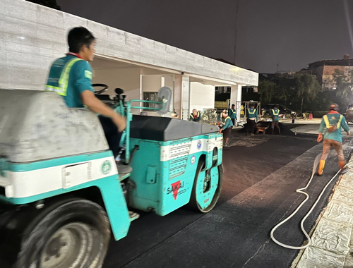 pengaspalan jalan Jakarta – hotmix berkualitas harga terjangkau