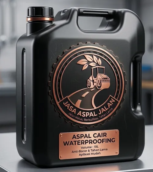 Aspal cair waterproofing untuk pelapis anti bocor bangunan