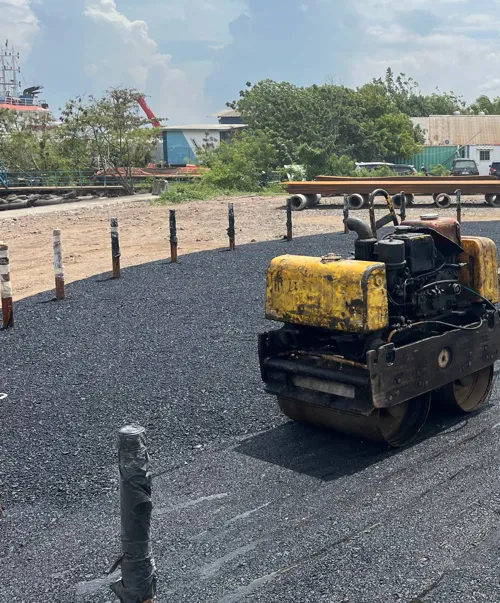 pengaspalan jalan menggunakan aspal emulsi