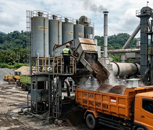 material aspal untuk perkerasan jalan tahan lama