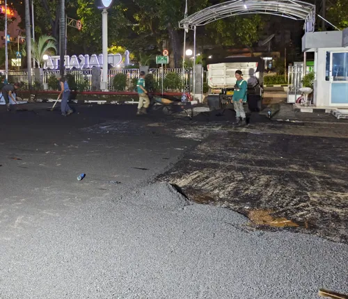 asbuton digunakan untuk proyek pengaspalan jalan