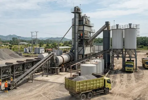 Supplier hotmix Semarang dengan fasilitas AMP