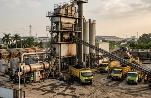 Asphalt Mixing Plant untuk kebutuhan proyek Cikarang